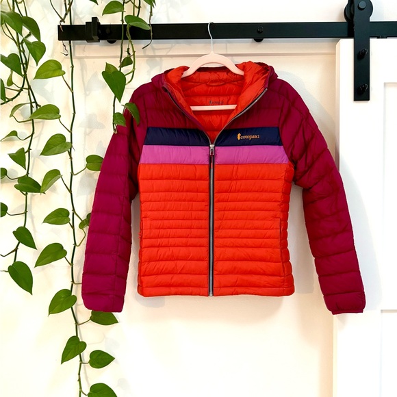 cotopaxi Jackets & Blazers - Cotopaxi Fuego Down Jacket XS Colorblock Hooded Lightweight Puffer